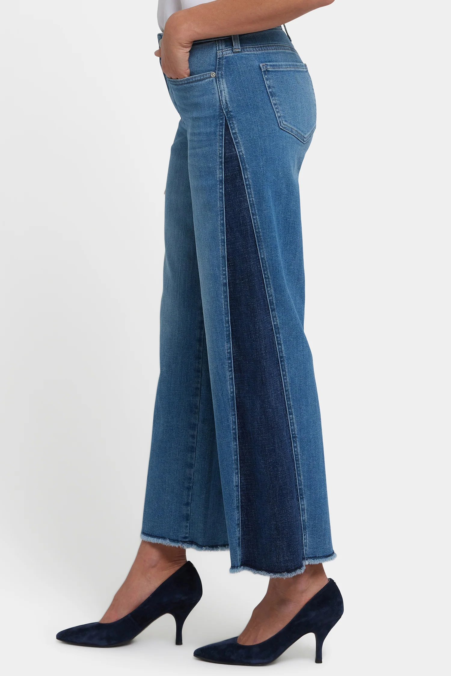 Teresa Wide Leg Jeans - Avenue Blue - Image 2