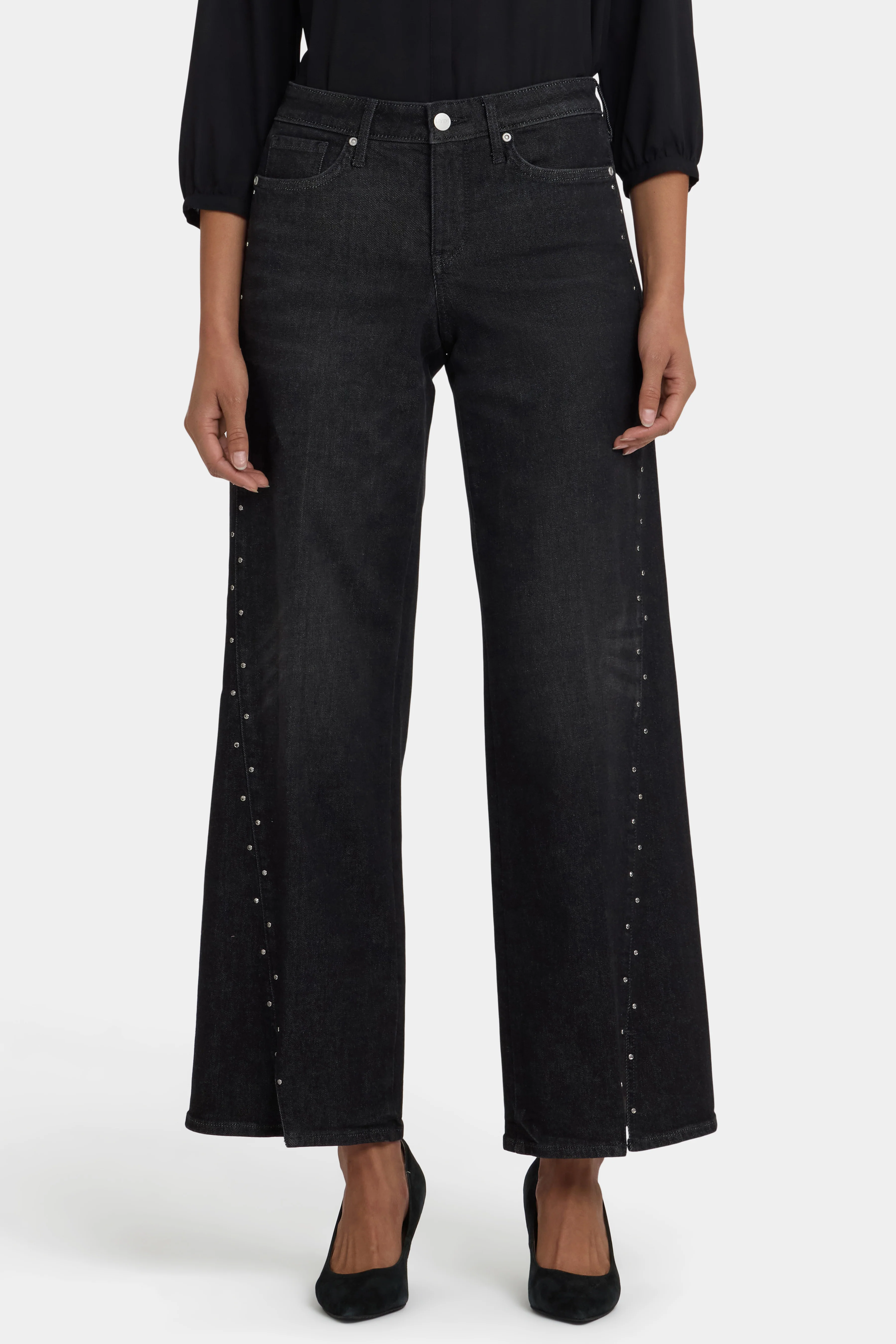 Teresa Wide Leg Jeans - French Nightfall - Image 4
