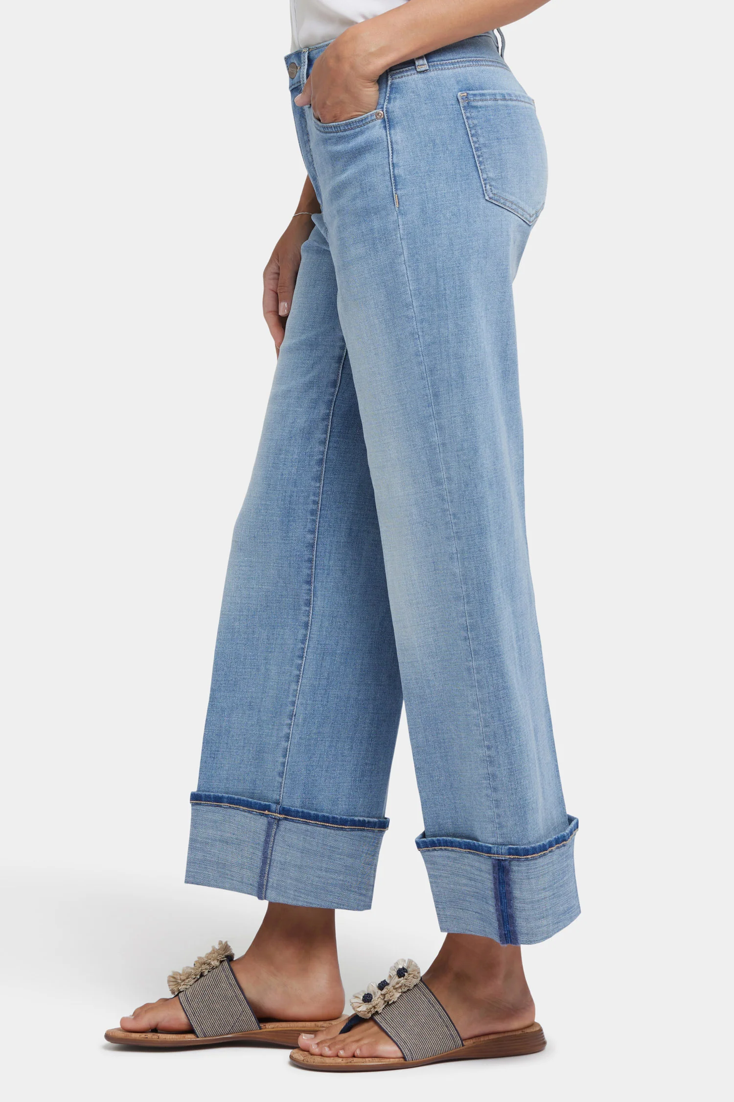 Teresa Wide Leg Jeans  - Madison River - Image 4