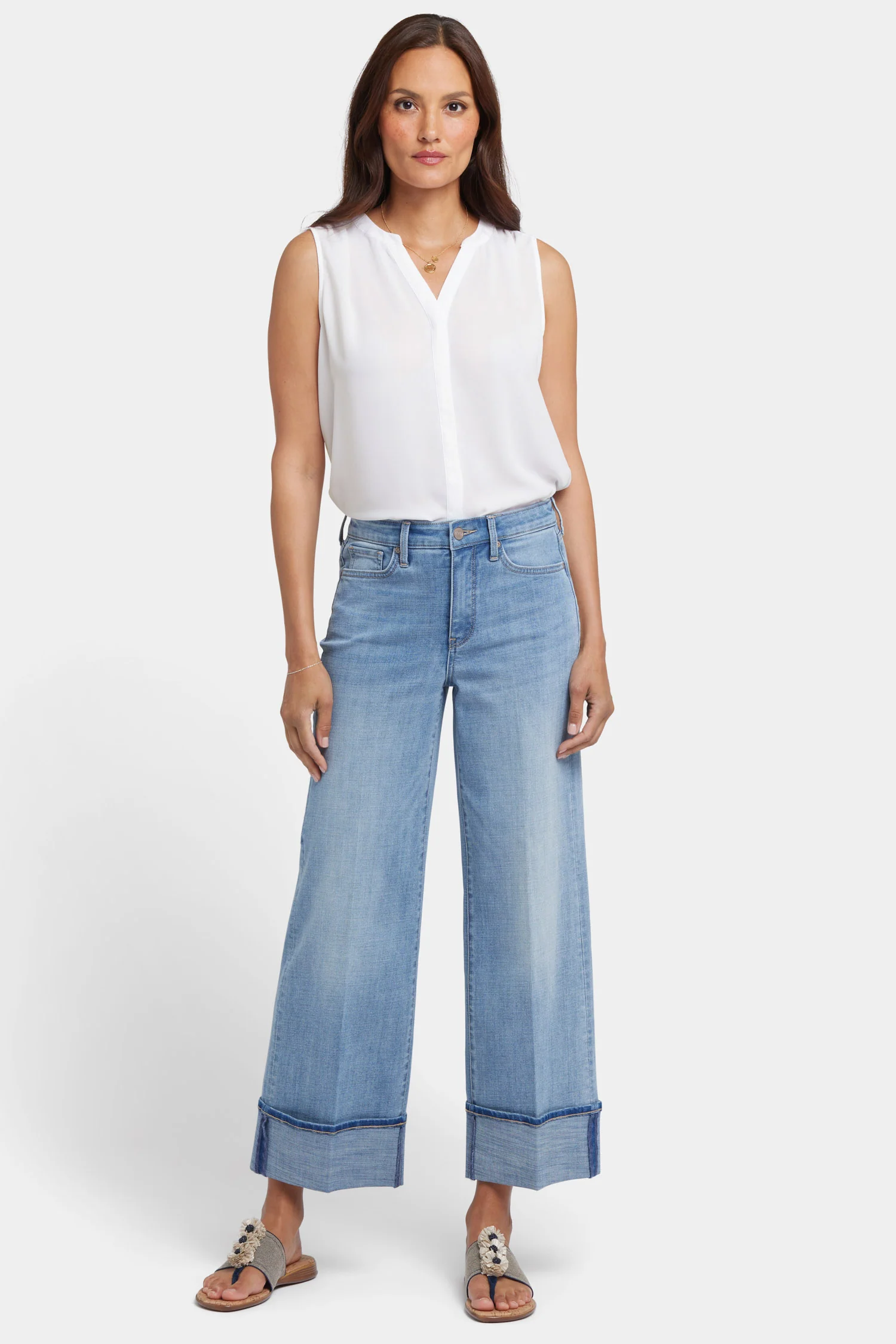 Teresa Wide Leg Jeans  - Madison River - Image 5