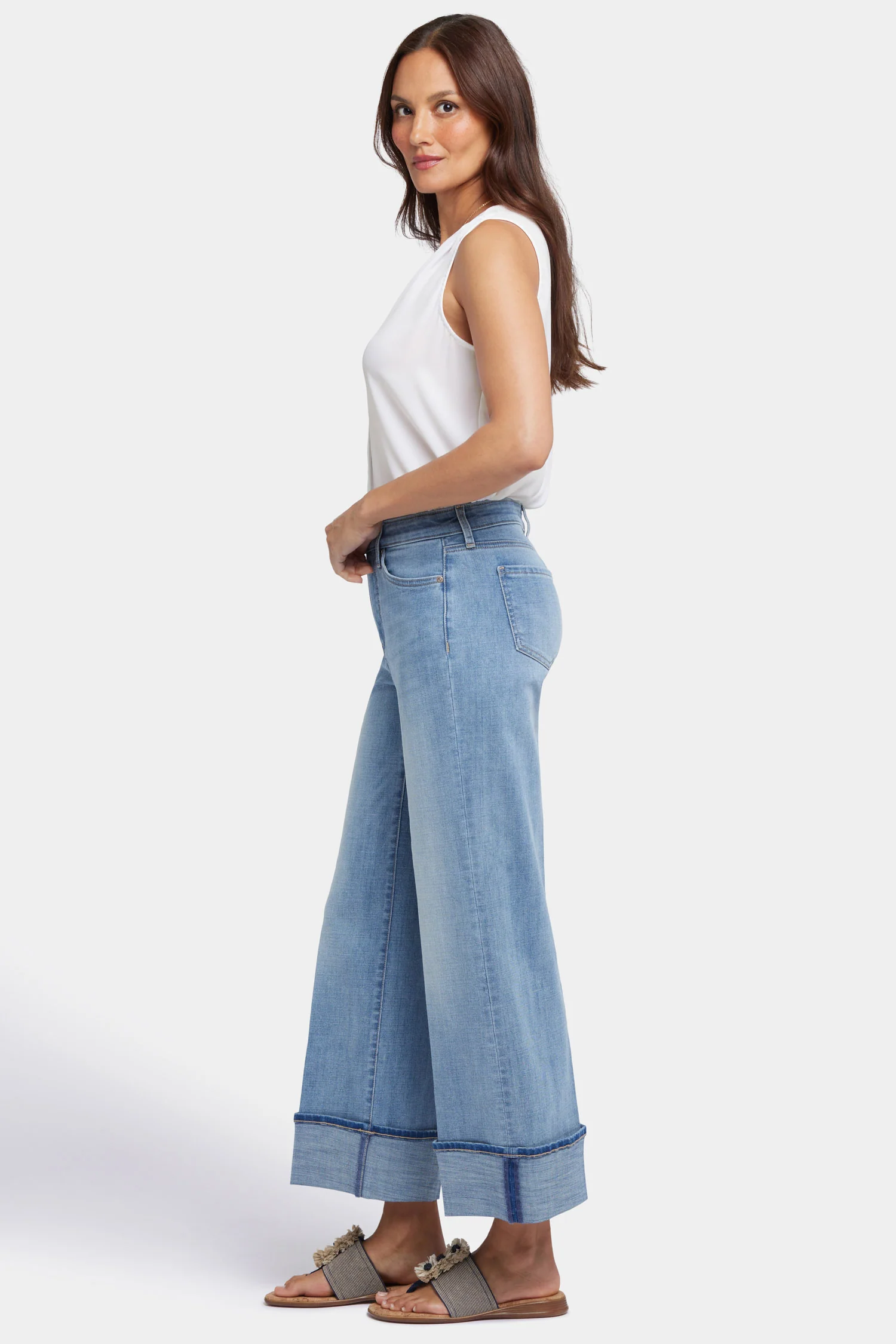 Teresa Wide Leg Jeans  - Madison River - Image 6