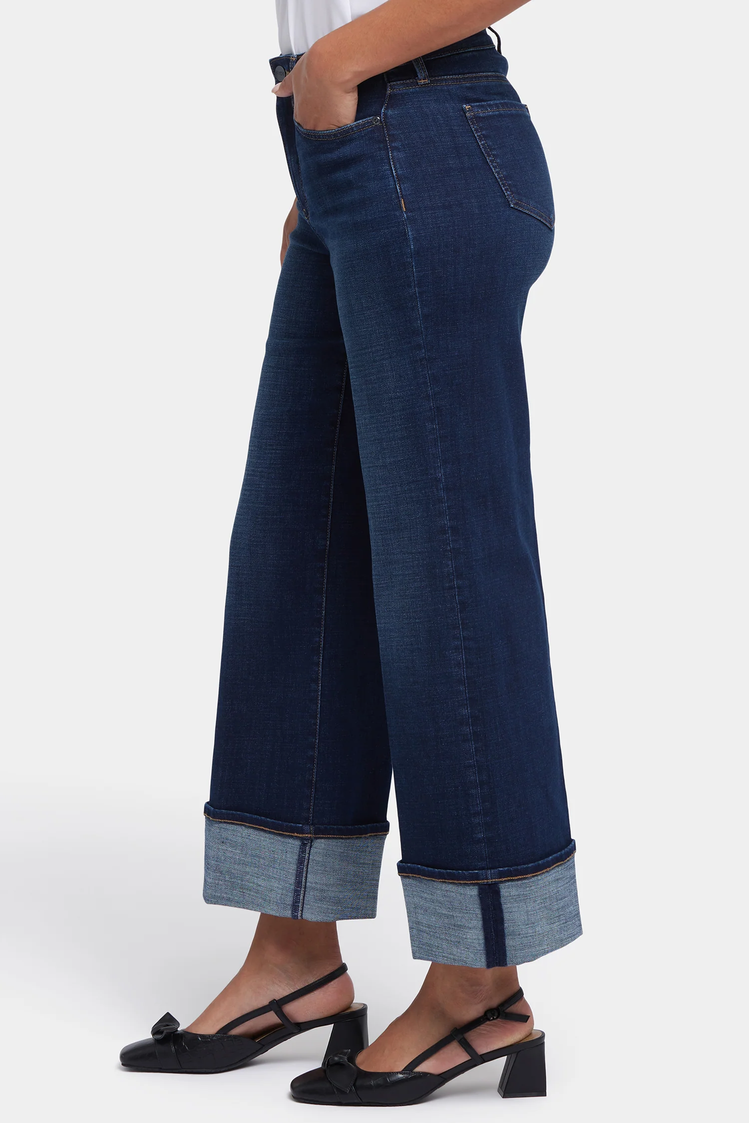 Teresa Wide Leg Jeans - Night Skies - Image 4