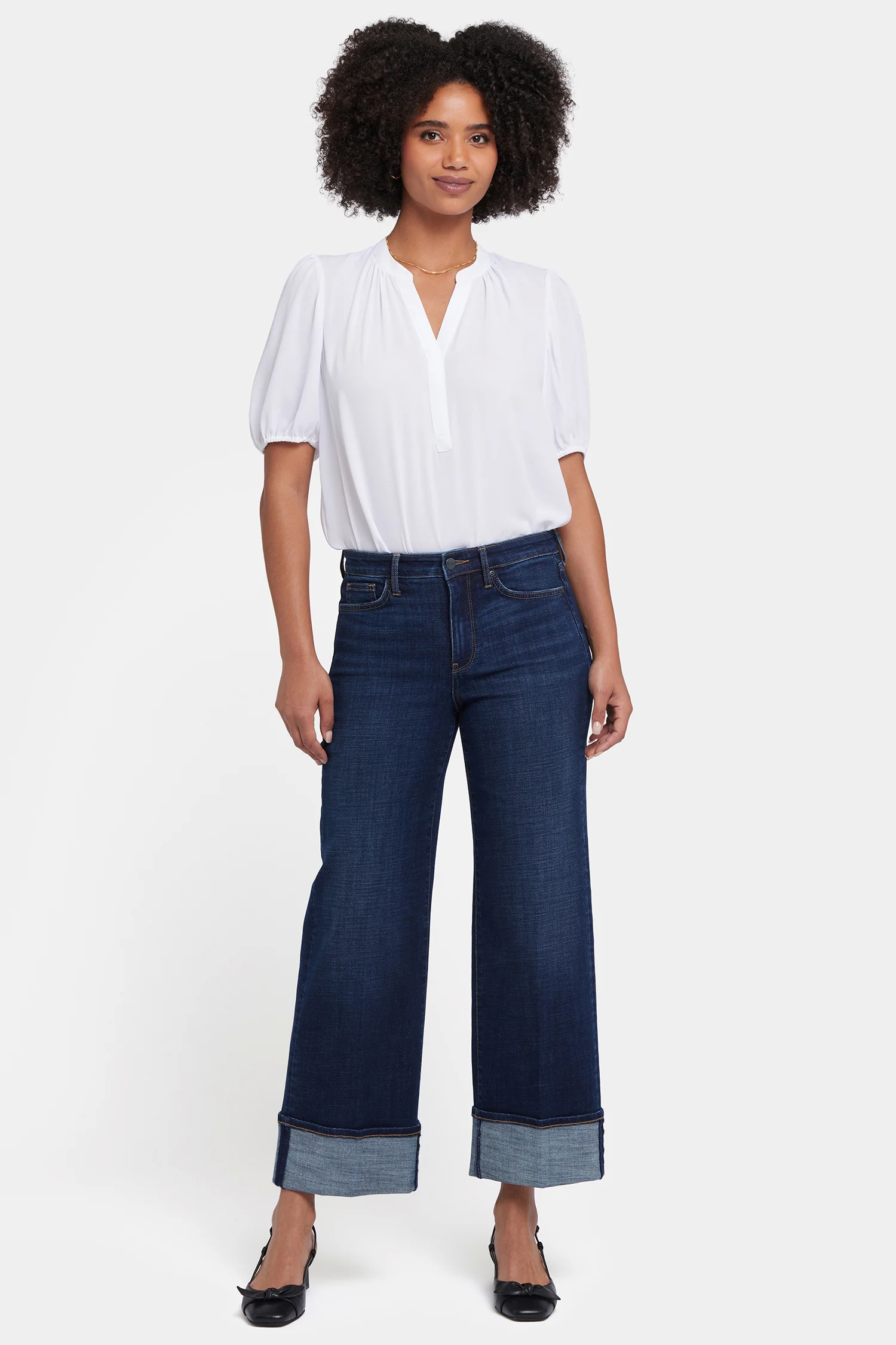 Teresa Wide Leg Jeans - Night Skies - Image 5