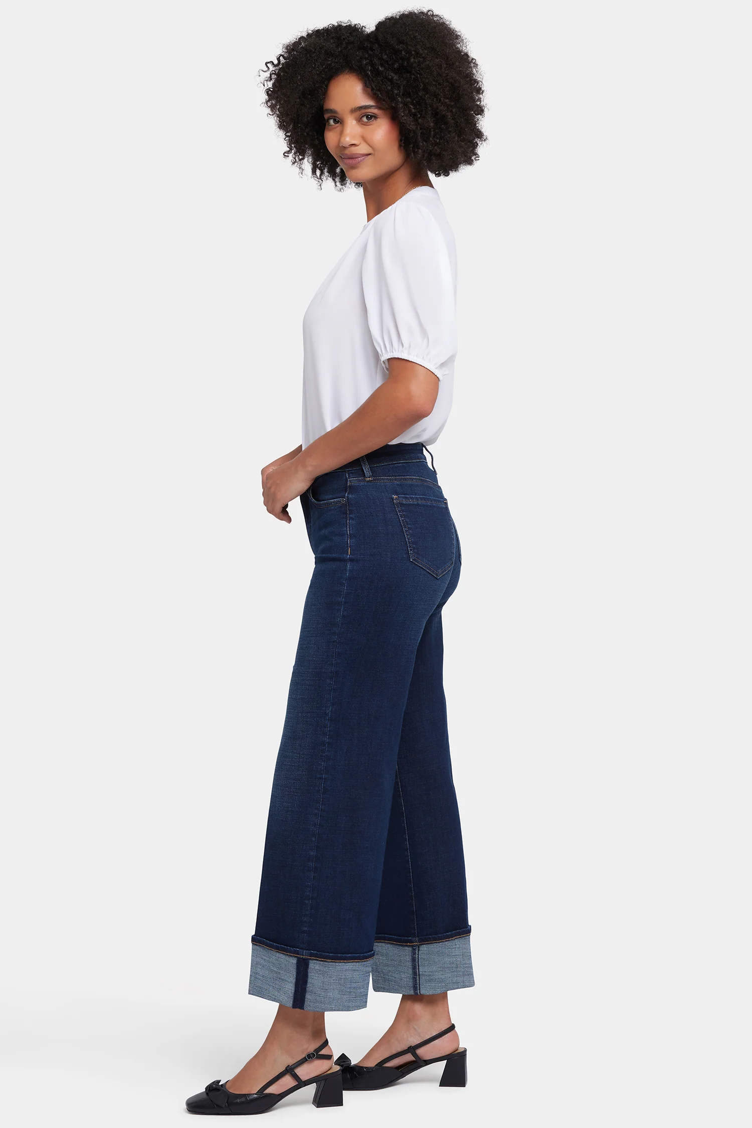 Teresa Wide Leg Jeans - Night Skies - Image 6