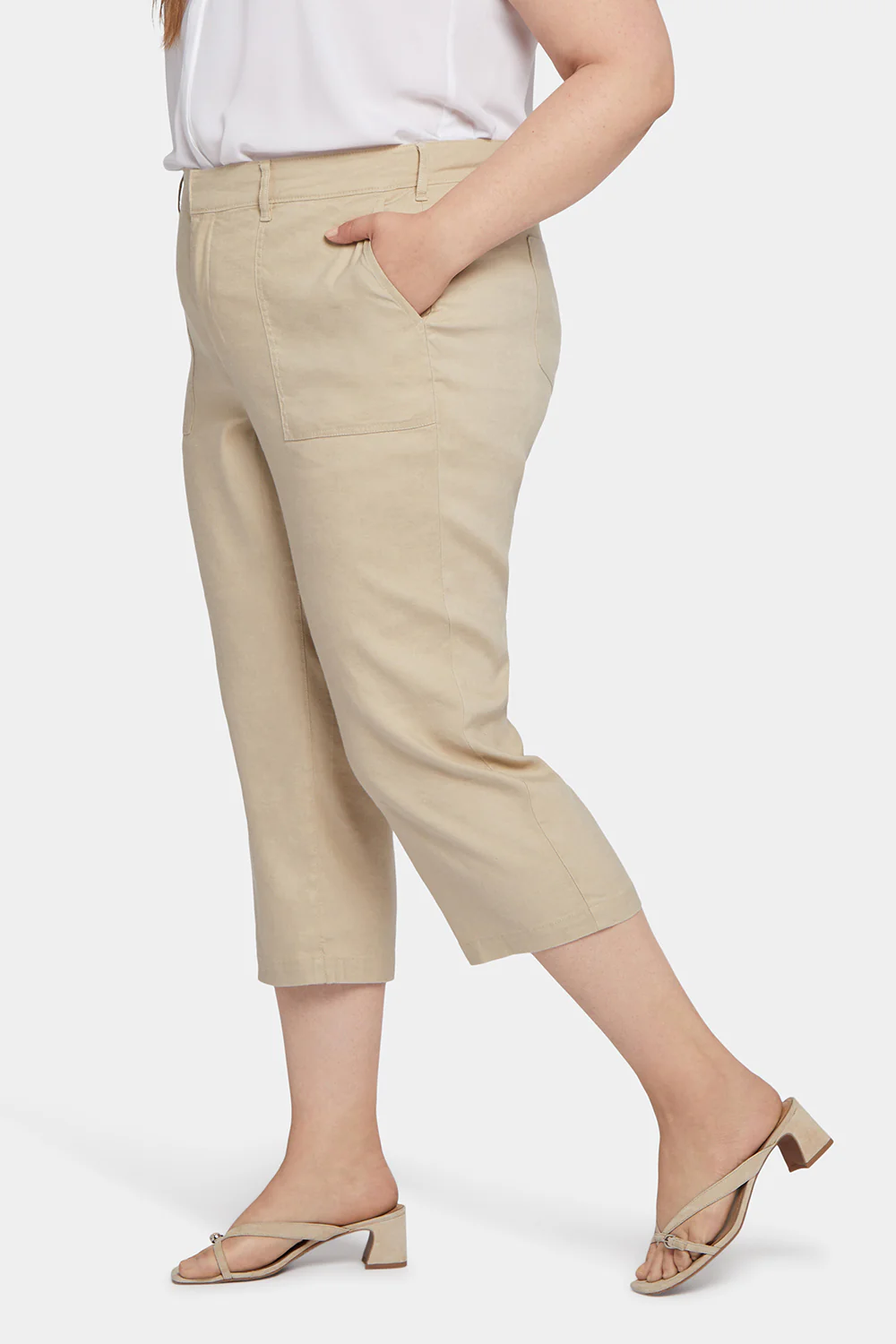 Utility Pants In Plus Size - Feather - Image 3