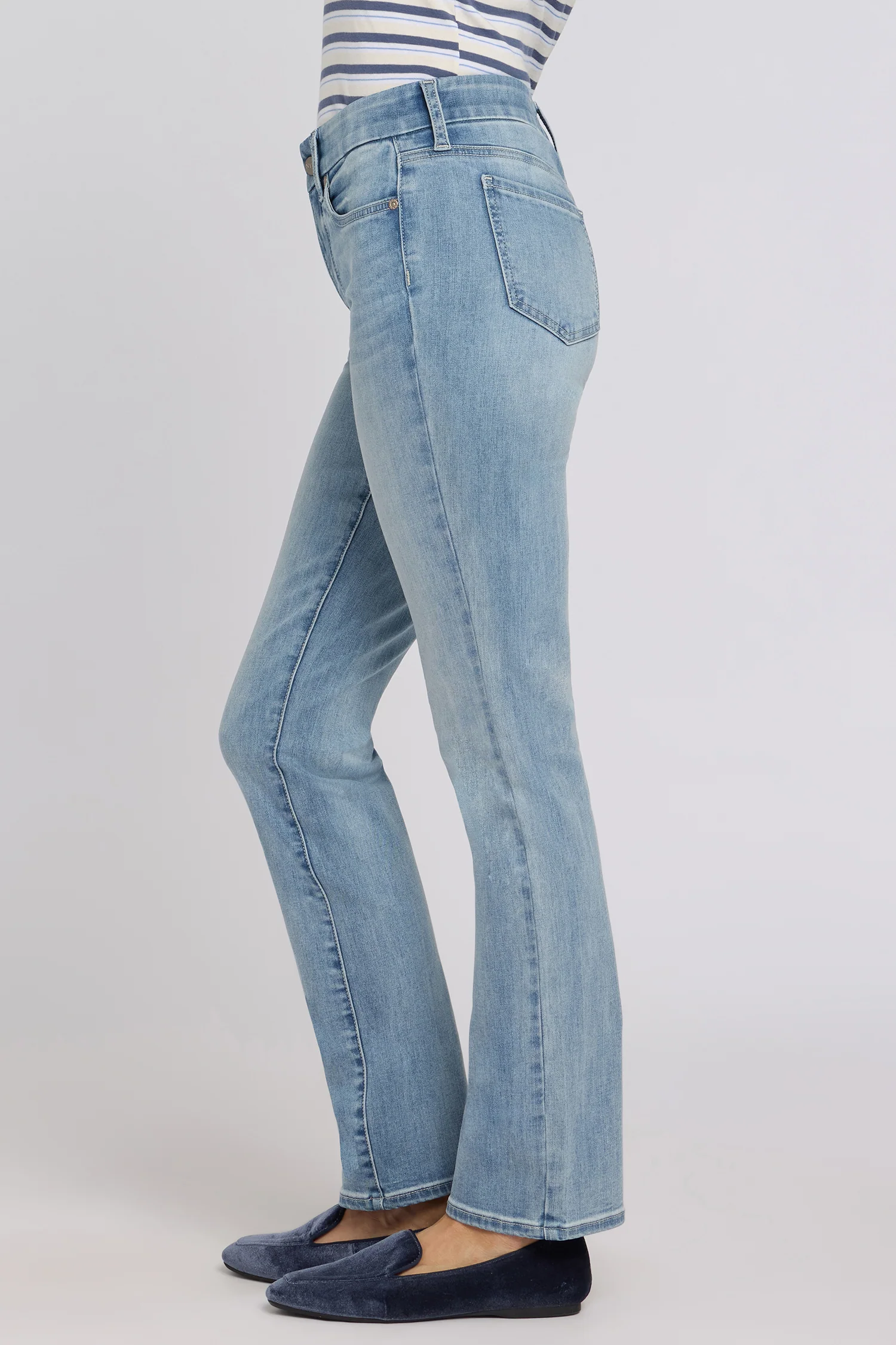 Waist-Match™ Marilyn Straight Jeans - Bloom Bound - Image 3