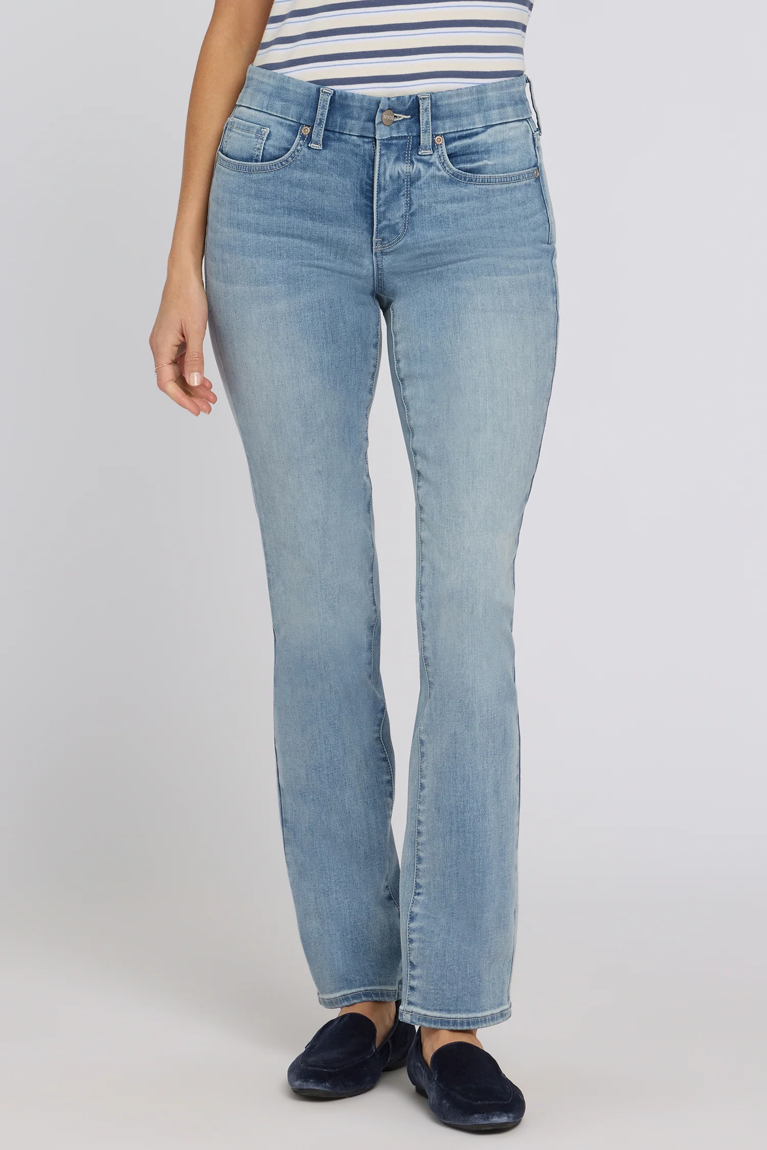 Waist-Match™ Marilyn Straight Jeans - Bloom Bound - Image 4