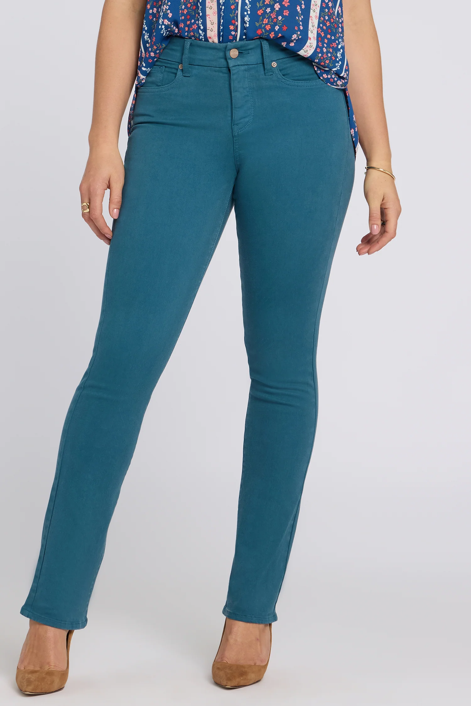 Waist-Match™ Marilyn Straight Jeans - Blue Lake - Image 5