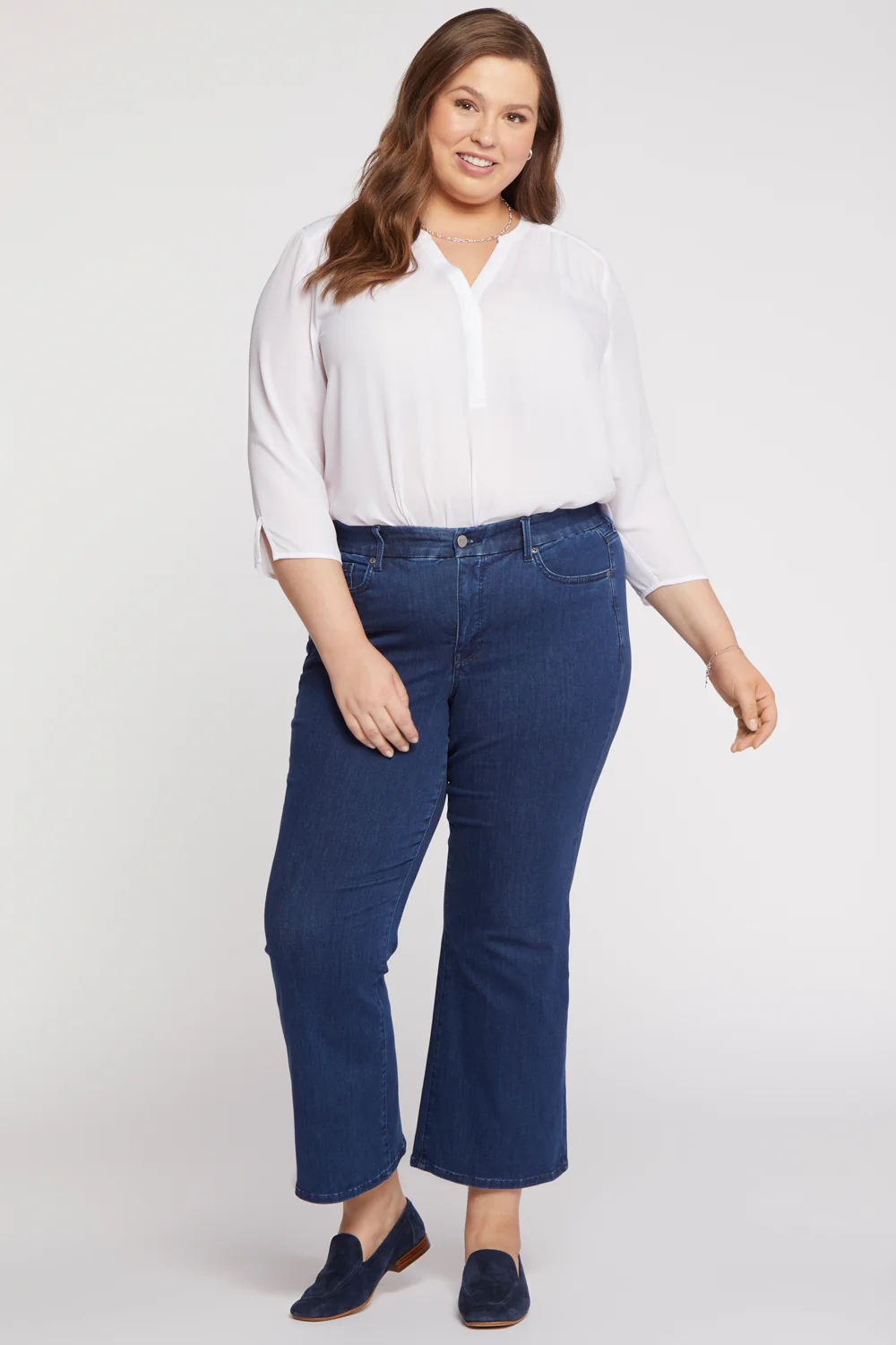 Waist-Match™ Relaxed Flared Jeans In Plus Size - Genesis - Image 4