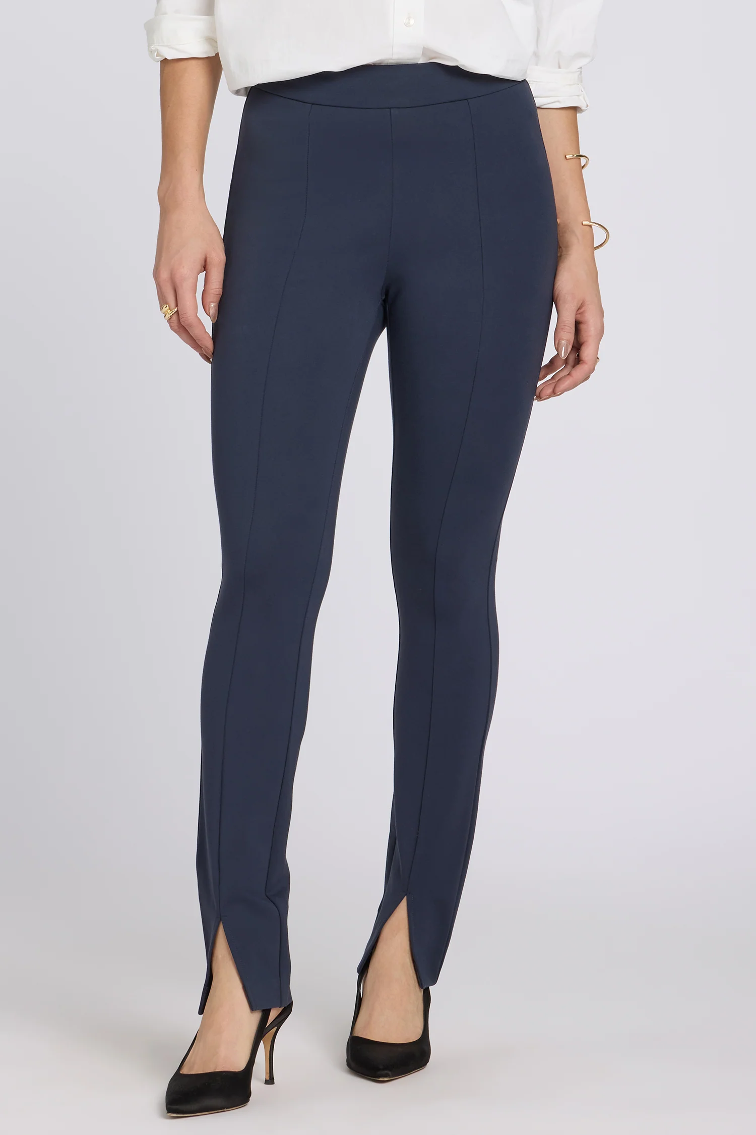 Zelda Pull-On Pants - Oxford Navy - Image 5